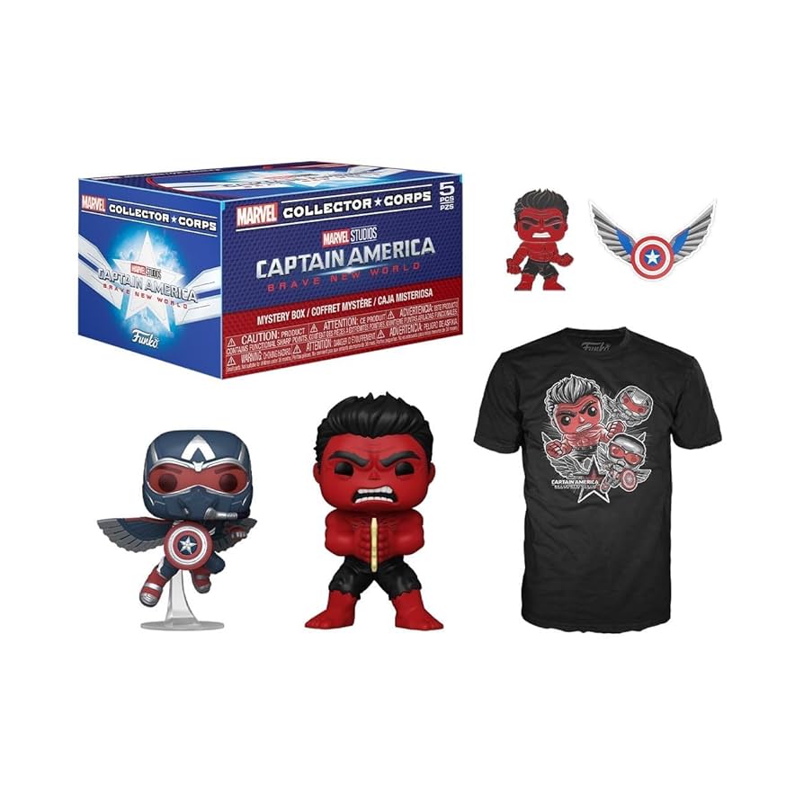 FUNKO - NYコミコン2023FUNKO POP!  キャプテン・アメリカ　記念限定BOX Funko Marvel Collector Corp Subscription Box: Captain